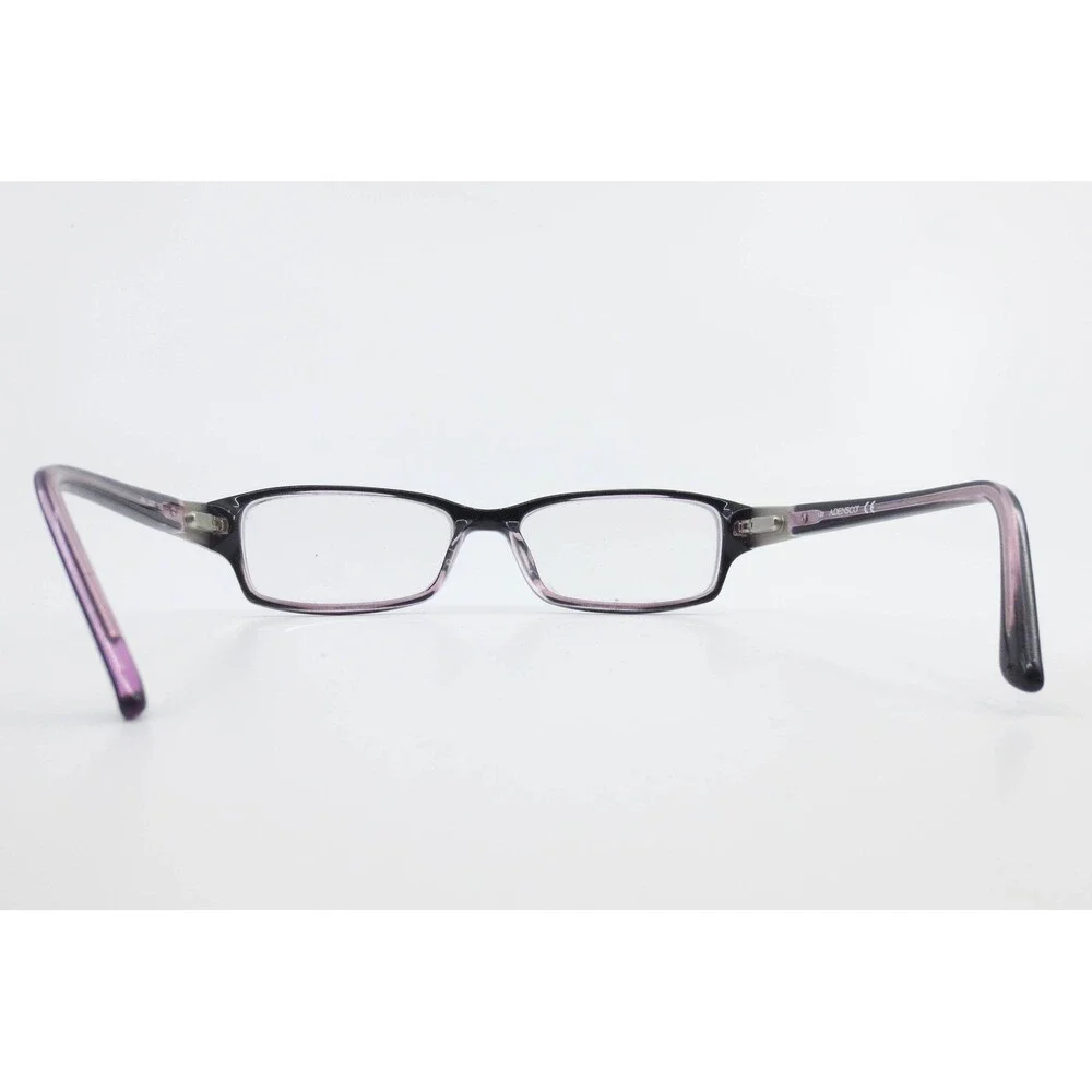 Adensco Jan 0JJT Eyeglasses Black Purple Rectangular Frames 51-15-130 36257
